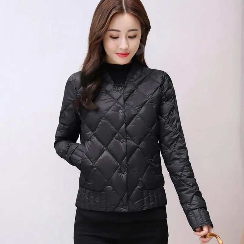 Women's Winter Super Hot Coat Parka Cropped Top Light Thin Padded Jacket Autumn Jacket Cheap Wholesale Korean Fashion
