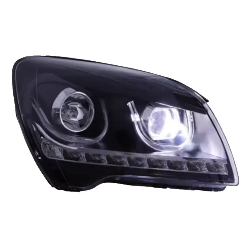 Стайлинг автомобиля для KIA Sportage светодиодные фары 2006-2013 DRL указатель поворота
