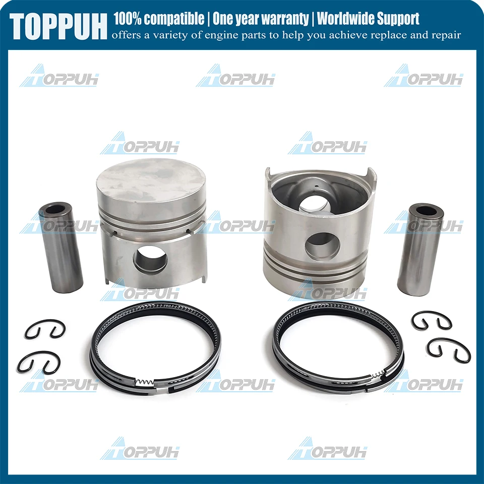 Комплект для ремонта капитального Z650 прокладка поршневого кольца трактора Kubota