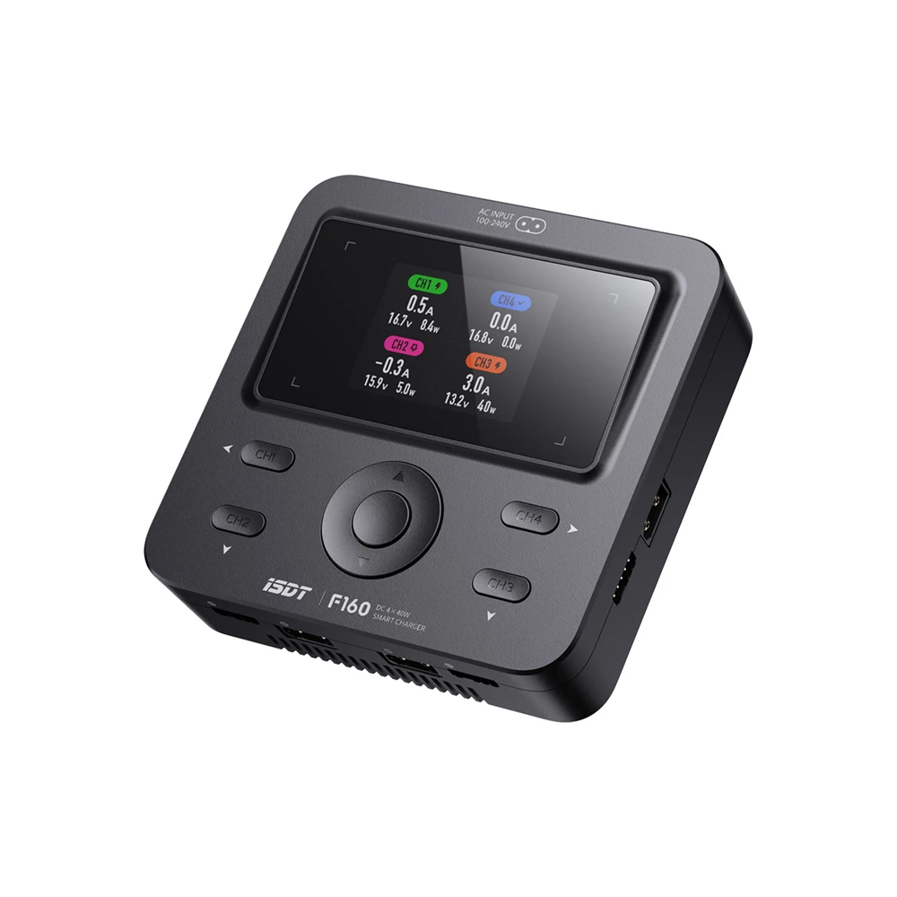 iSDT F160 AC/DC Quad Smart Charger iSDT F160 AC/DC Quad Smart Charger