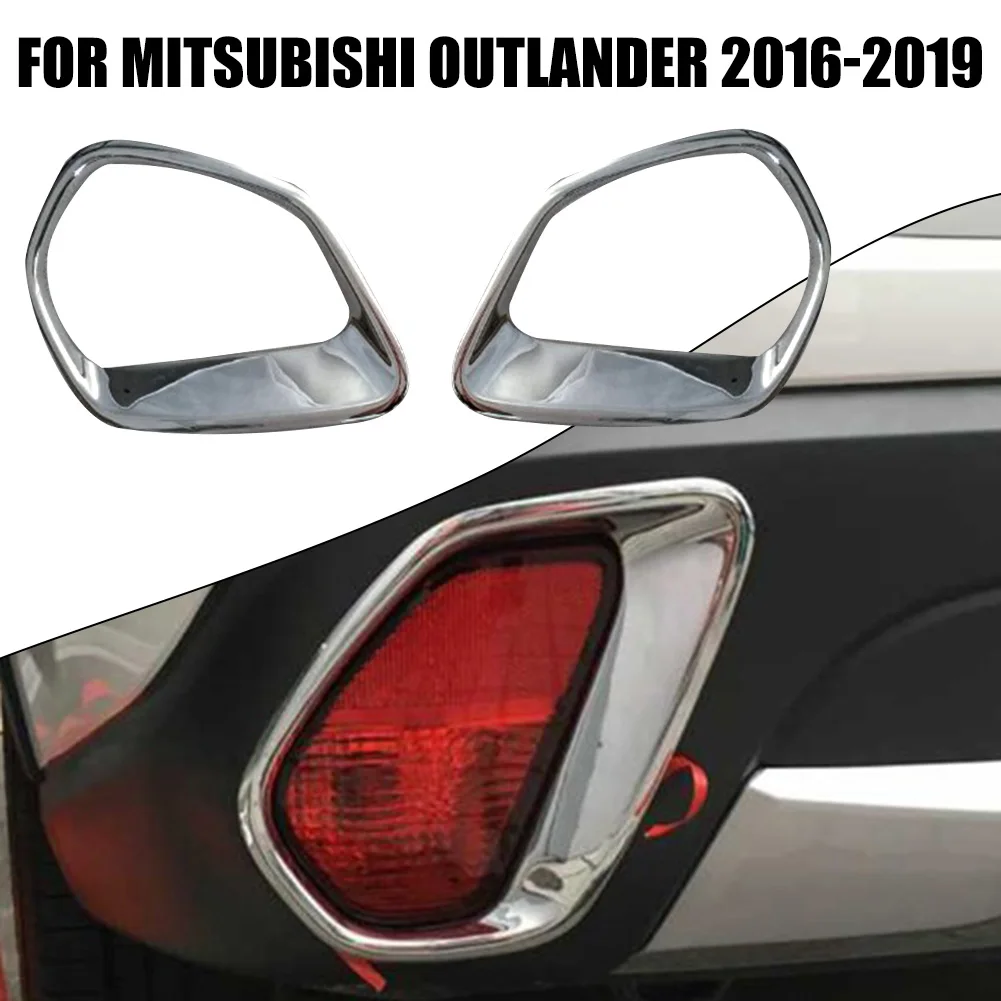

2 шт., хромированные автомобильные фонари для Mitsubishi Outlander 2016-2019