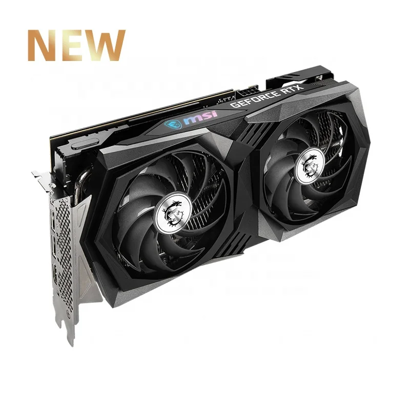 

100%NEW RTX 3050 GAMING X 8G Overclocking Edition Flagship Gaming Game Design Professional Computer Graphics MSI GIGABYTE