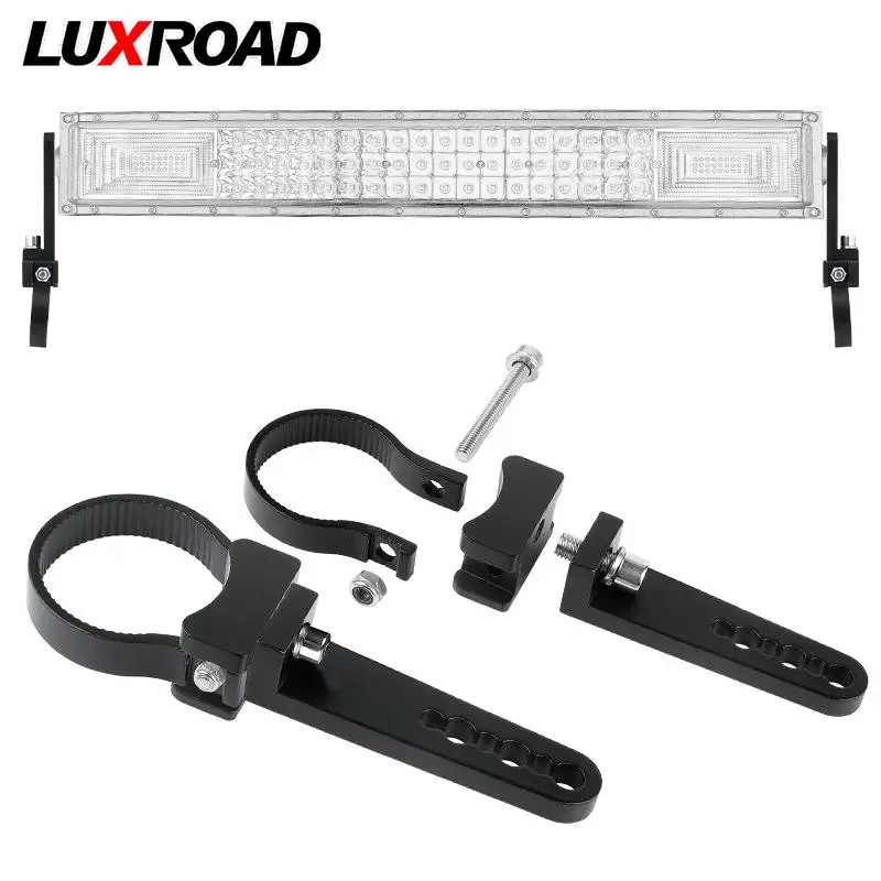 

1,75 дюймовые хомуты для рабочего освещения для внедорожника, монтажный кронштейн, держатель для светодиодной панели, рамка для прожектора, аксессуары