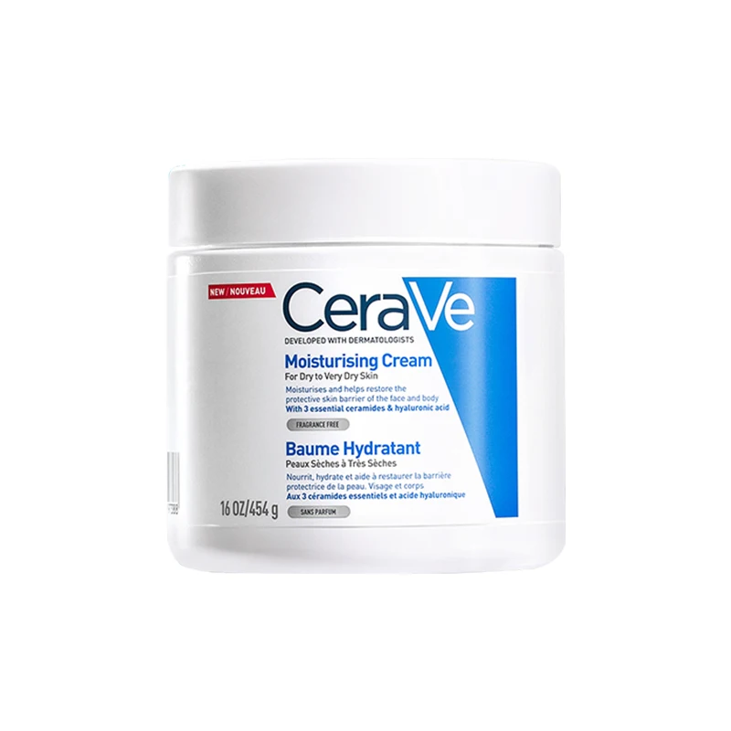 

CeraVe Moisturizing Cream Body Skin Care 24 Hours Baume Hydration Nourishing Repair Cream Improve Dull For Normal To Dry Skin