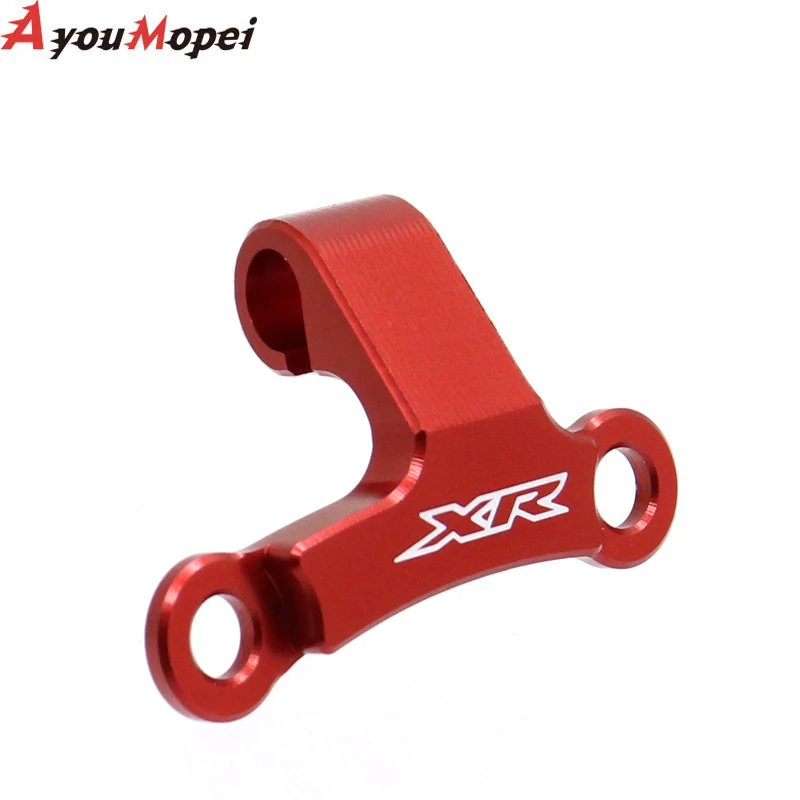 Фото Для HONDA XR400R 1996-2004 XR400R, кронштейн троса сцепления двигателя, зажим для линии сцепления, держатель, аксессуары для мотоциклов, приемник №2