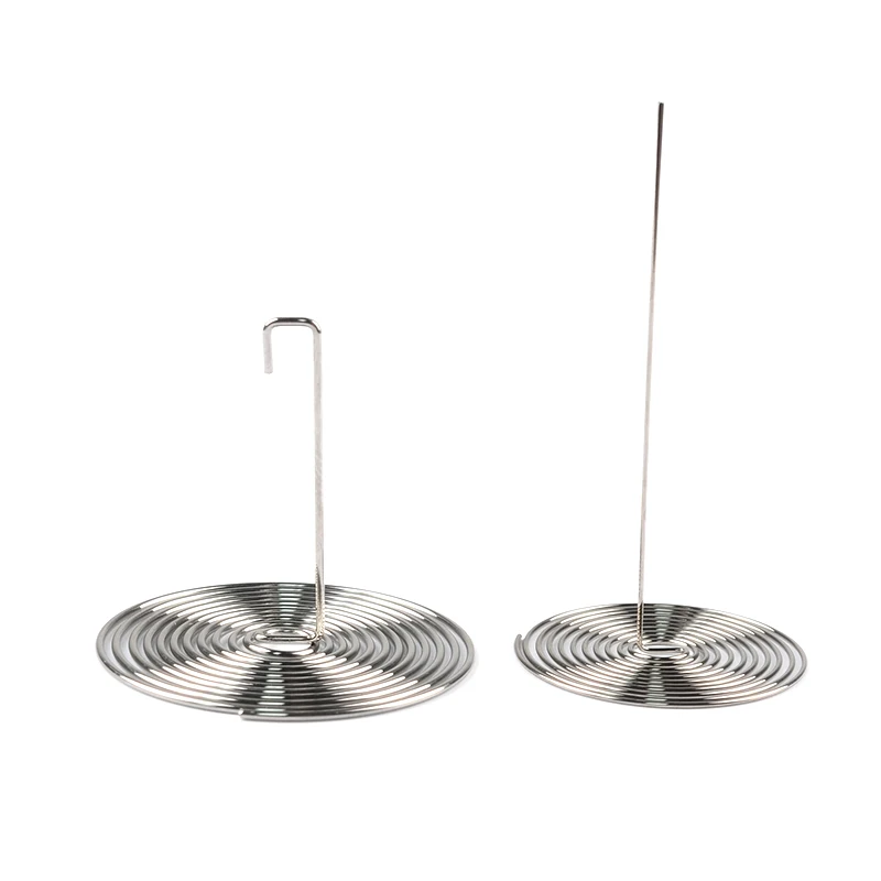 

10 шт., портативная насадка, пружина 304, ситечко для чая из нержавеющей стали, фильтры для чайника, пружина