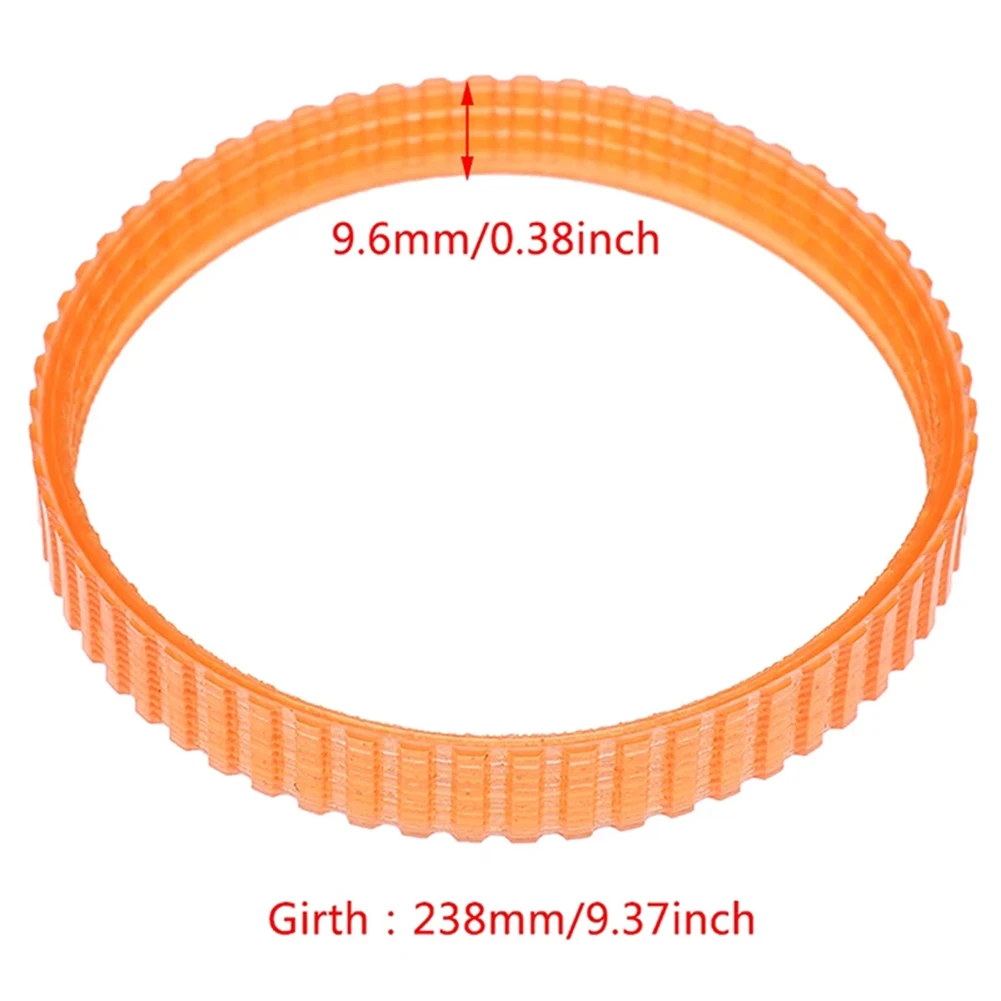 

Electric Planer Drive Belt Accessories Double Cog Planers Repair Tools 238*9.6mm Durable For KP0810C KP0810 BKP180