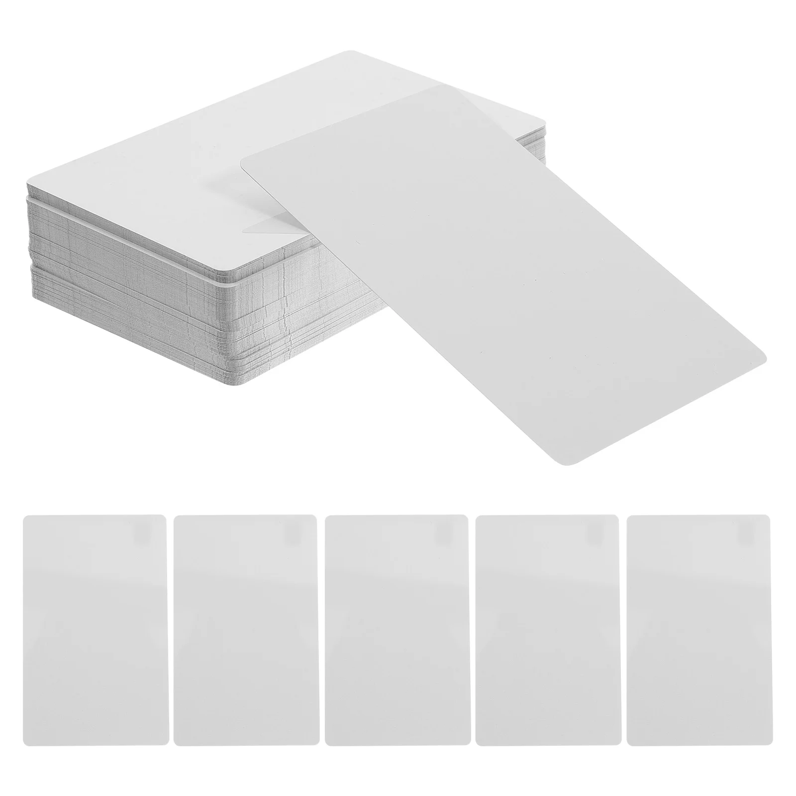 

Blanks Cards Sublimation Business Card Aluminum Plate Small Cards Metal Engraving Name Blank