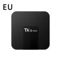 tx3 mini tv box android 8 1 1g8g emmc amlogic penta core android tv box with led display 4k hd smart set top box