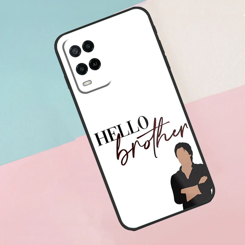 Фото Дневники Деймон и Стефан вампира для Oppo A16 A76 A96 A15 A80 A60 A40 A94 A54 A98 A78 A18 A38 A58 A17 A77 A74 A57S Чехол для телефона №2