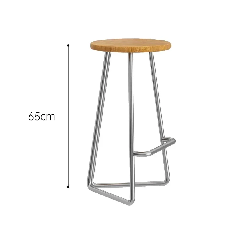 Роскошное круглое черное барное кресло уличный дизайн скандинавский ресепшн