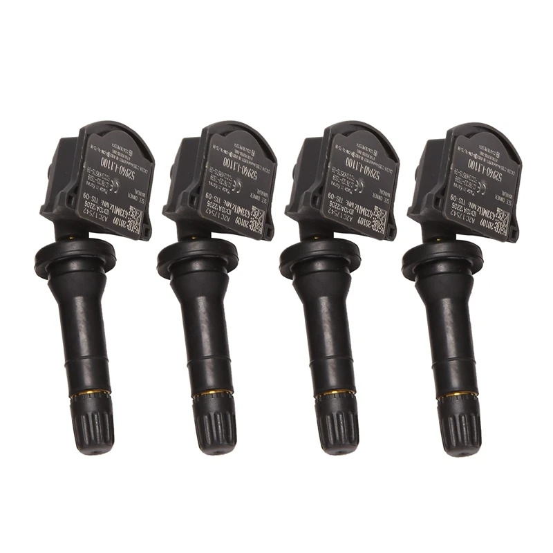 Датчик контроля давления в шинах TPMS 52940-L1100 4 шт. для Hyundai Sonata Elantra KIA Optima K5 Seltos 2020-2021