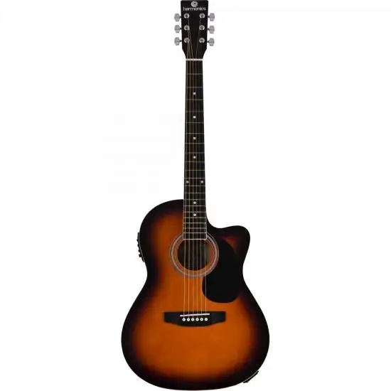 

HARMONICS Electroacoustic Guitar Steel GE-21 Sunburst