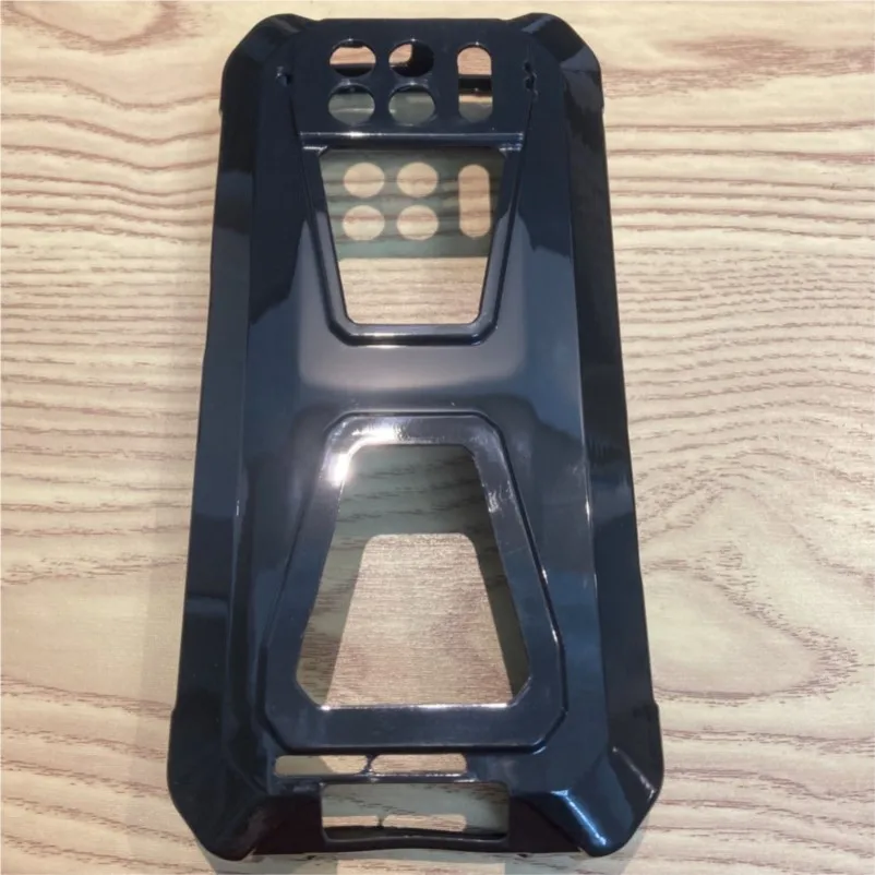 Черный глянцевый защитный чехол для Unihertz 8849 Tank 3s мягкий из ТПУ телефона Tank3s