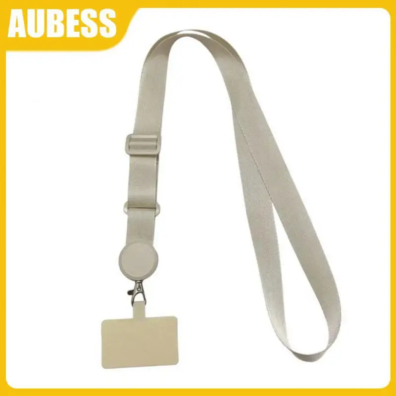 

Necklace Sling Anti-lost Unisex Lanyard Gasket Easy To Install Adjustable Hanging Cord Mobile Phone Rope Webbing Lanyard Sling
