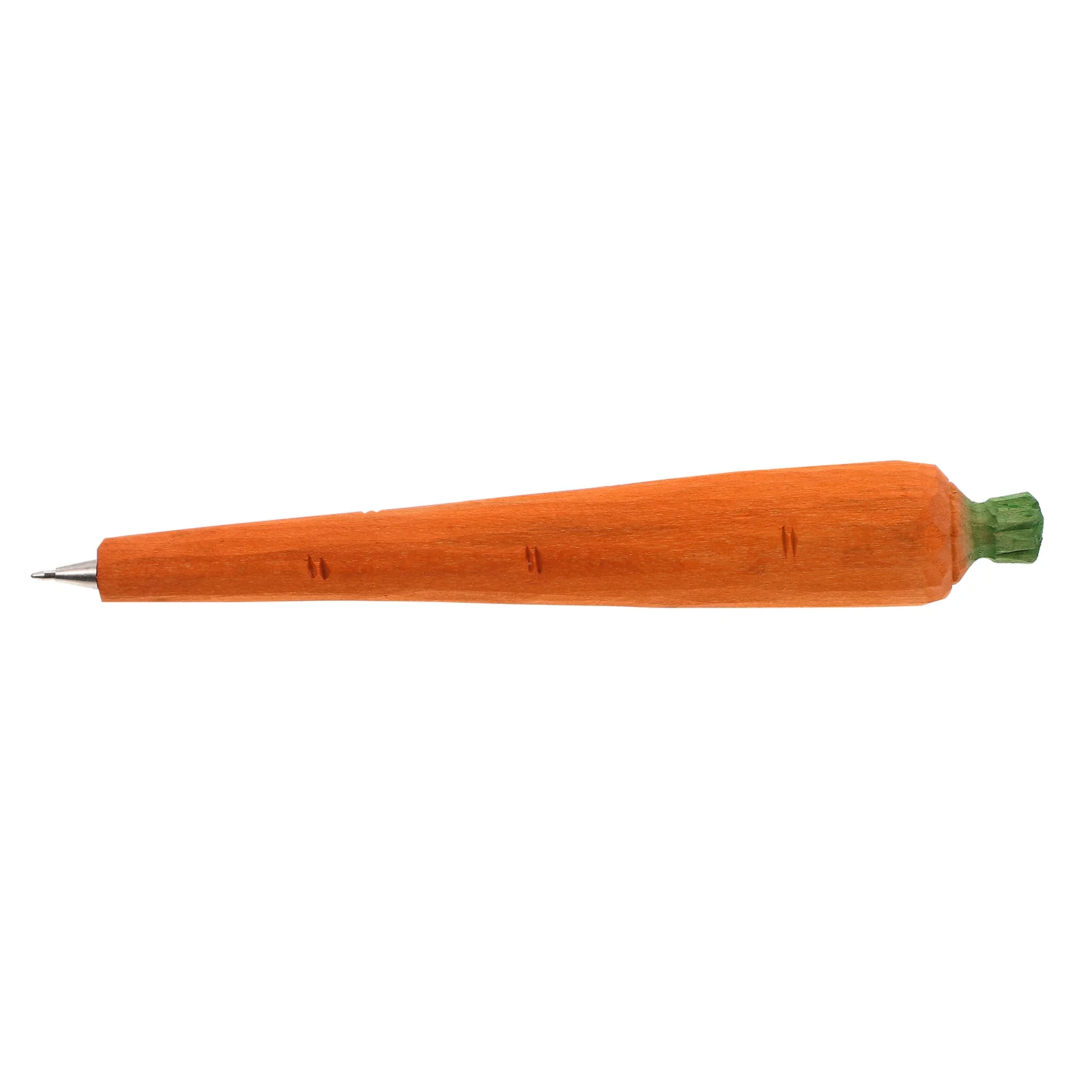 

Wood Carving Carrot Pen Easter Party Writing Pens Shaped Student Gifts Animal Ballpoint Kids Wooden Ball-point
