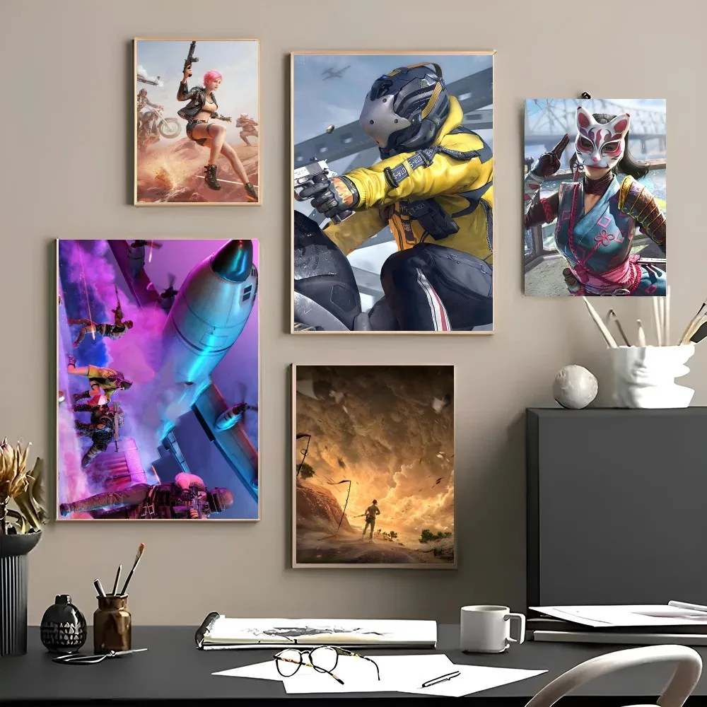 Современный стиль PUBG 3D постер популярный художественный настенный декор для