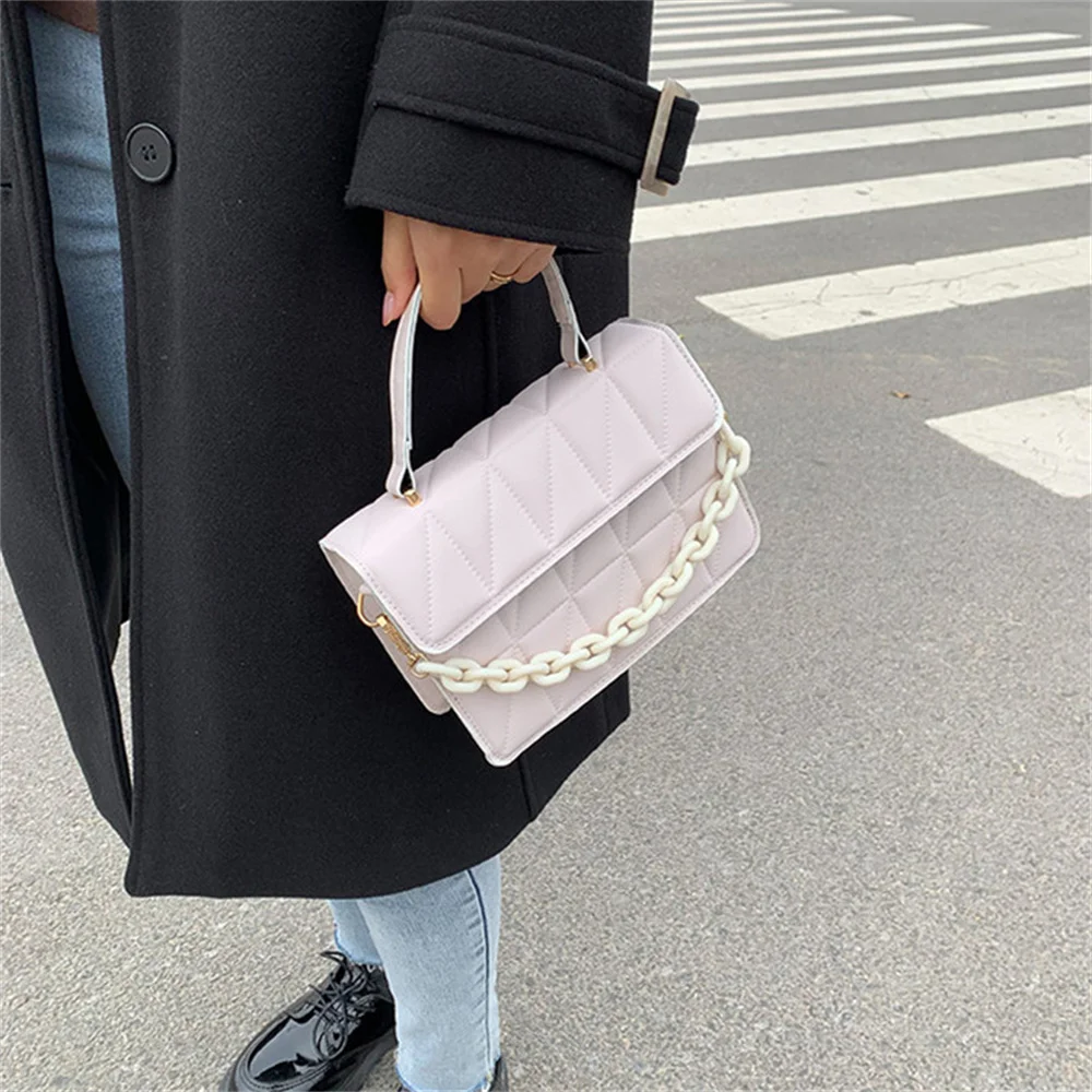 Женская сумка через плечо из искусственной кожи