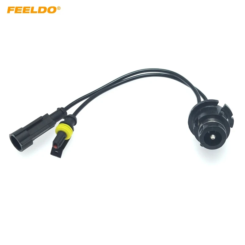 FEELDO 1 шт. Автомобильная HID ксеноновая лампа для фар лампа балластный провод жгуты D2S D2R D2C D4S D4R D4S держатель гнезда проводки Coversion кабель