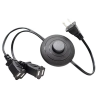 2 pin usa standard p stands nema 1 15p rubber power cord with 317 online foot switch 1 split to 2 female plug power cord