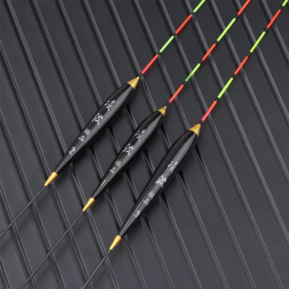 3 шт. рыболовный поплавок деревянный флуоресцентный высокой чувствительности