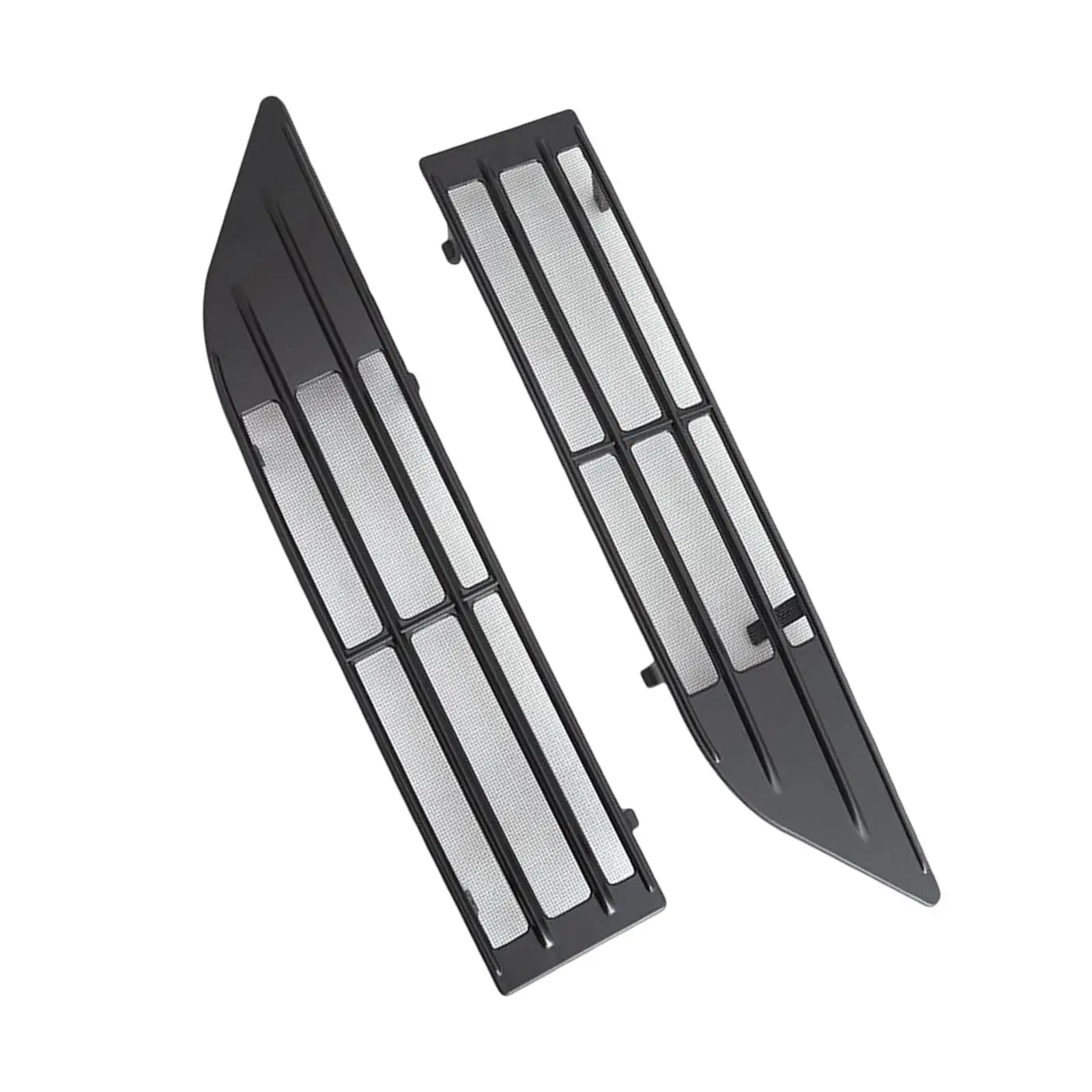 

2Pieces Front Grille Mesh Durable High Performance for Byd Yuan Plus