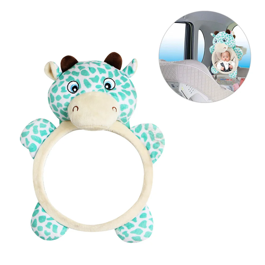 

Car Rearview Mirror Baby Safety Seat Observation Mirror for Car (Deer Pattern)
