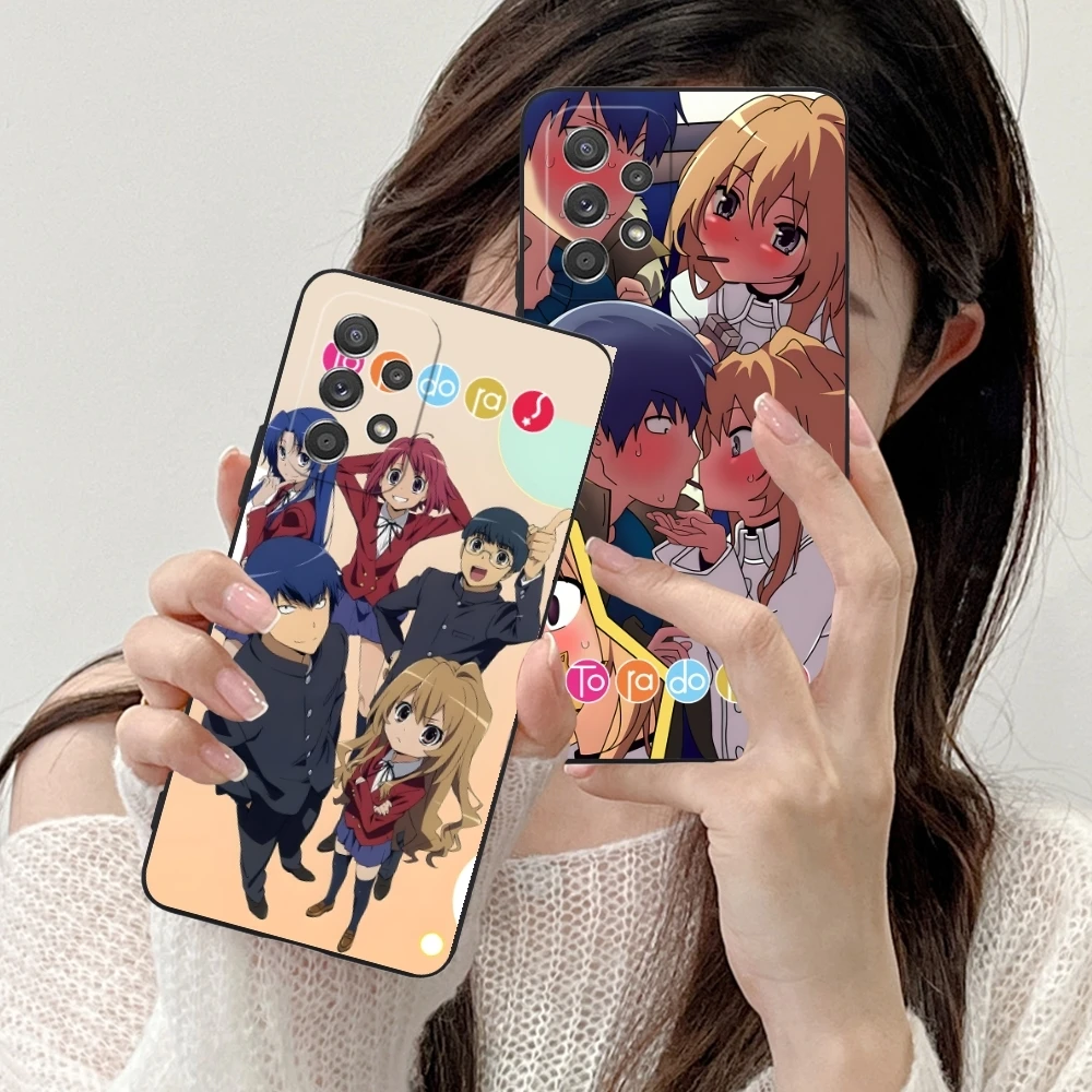 Милый чехол Toradora для мобильного телефона с рисунком Samsung Galaxy A91 73 71 70 54 53 52 34 24 23 21 S