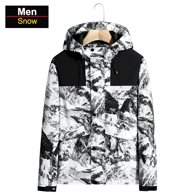 

Мужская водонепроницаемая походная куртка, ветрозащитная ветровка большого размера, пальто для походов и рыбалки, мужское уличное пальто