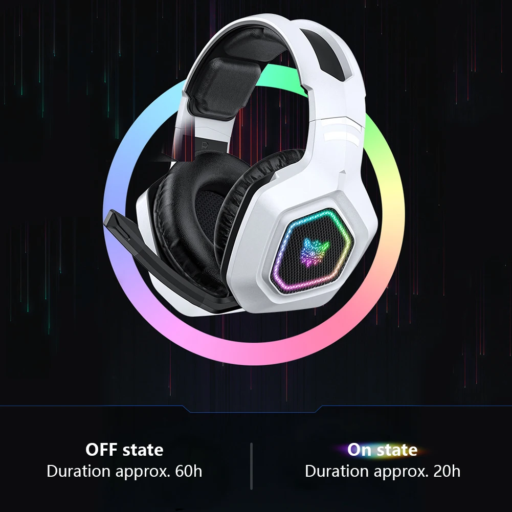 Беспроводные игровые наушники RGB для PS4/ПК