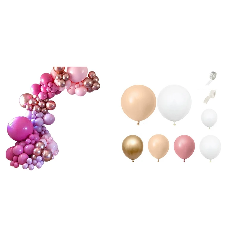 

Practical Arch Garland Kit Balloons White Vintage Pink Colorful Balloon For Party Wedding Birthday Decoration Baby Shower