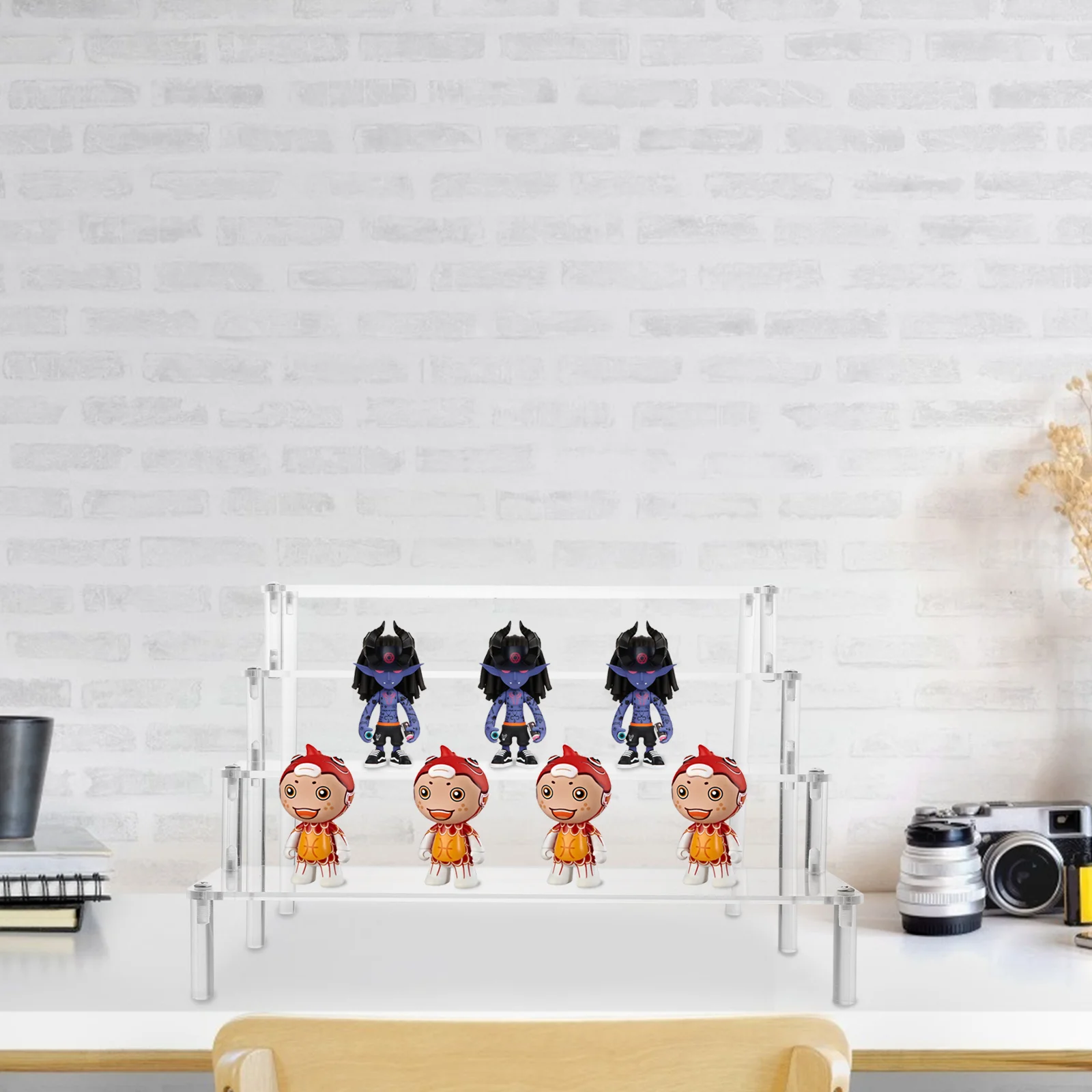 Акриловая подставка для дисплея прозрачные полки стойка блеска губ домашний