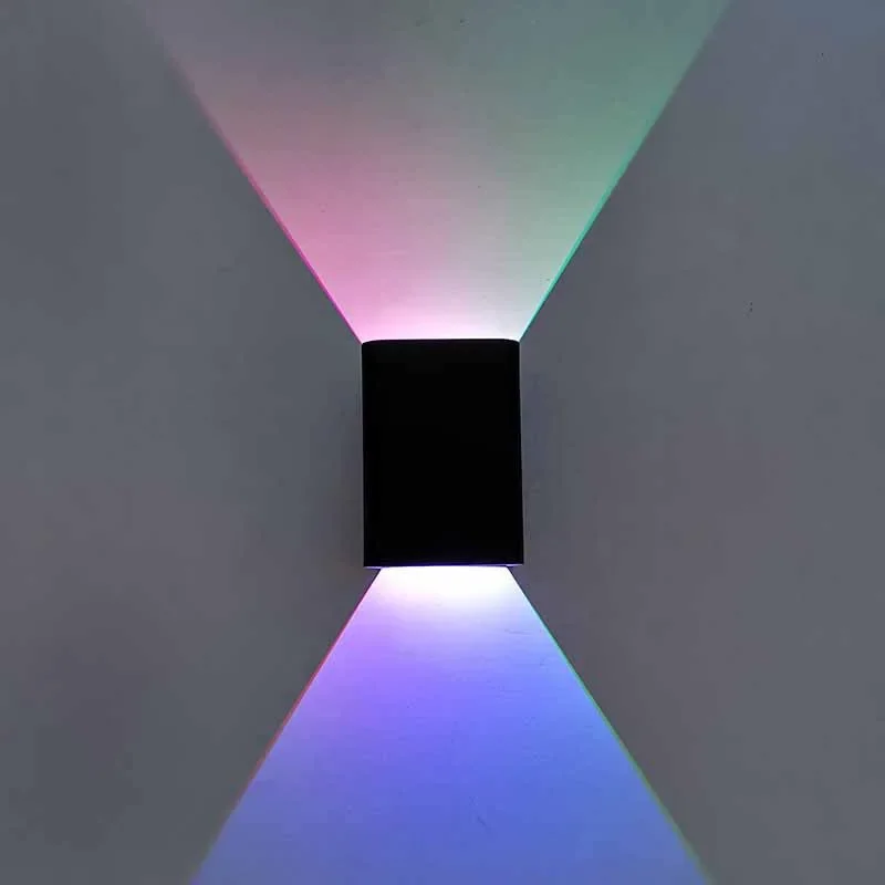 Современная комнатная настенная лампа RGB 5 Вт Ранняя декоративная настенное бра