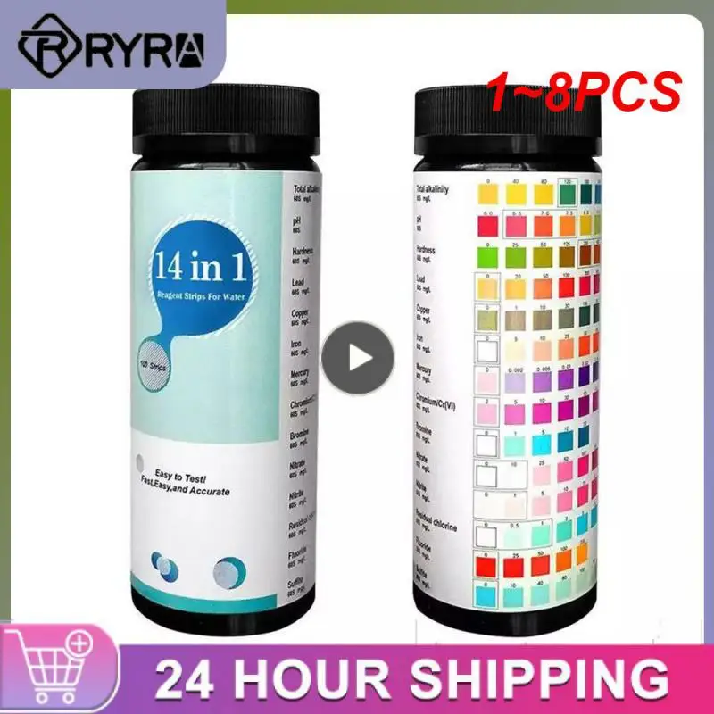 

Тест-полоска для питьевой воды 7/14/15 в 1, 1 ~ 8 шт.