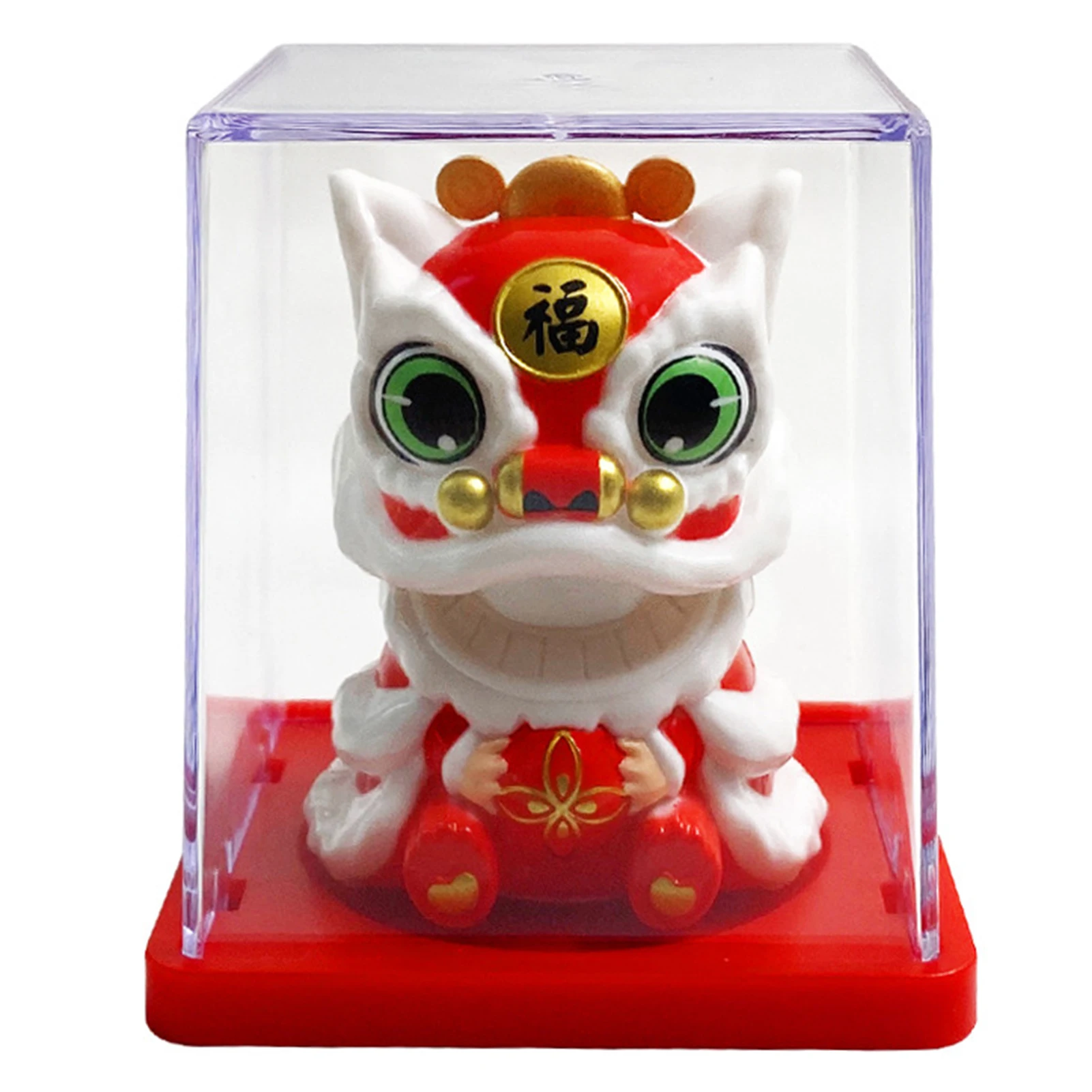 

Солнечный танцующий лев из резины