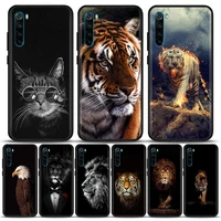 eagle cat lion tiger animal silicone phone case for xiaomi redmi 9 9c nfc 9t 10 10c 6 8 a k40 k50 pro plus soft shell cover case