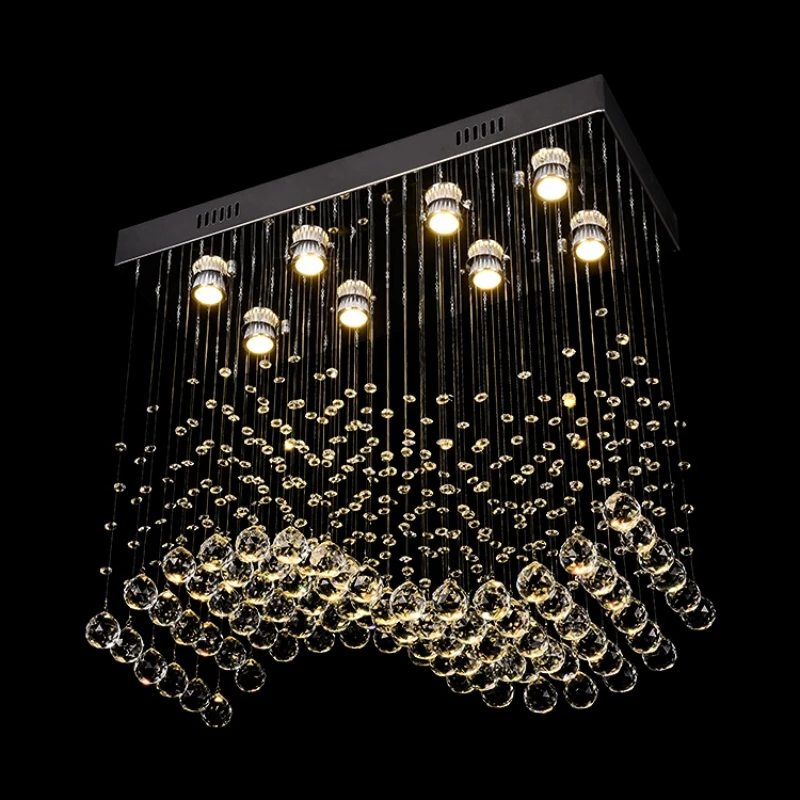 

Elegant And Graceful Be Novel In Design Lamp Big Modern Crystal Chandelier