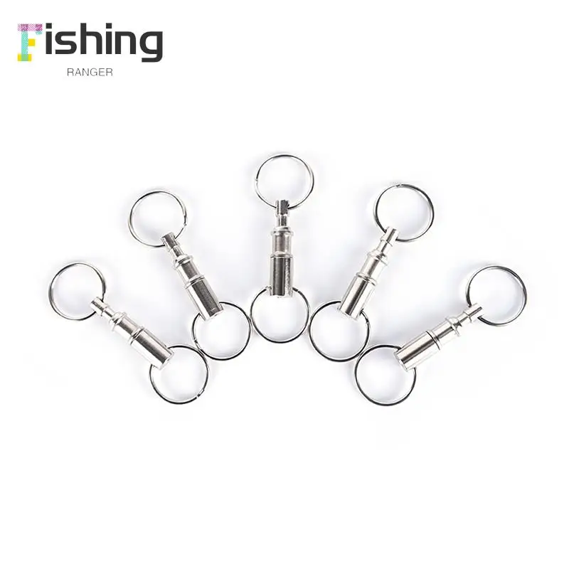 

5pcs Outdoor Detachable Removable Pull Apart Quick Release Key Chain Keychain