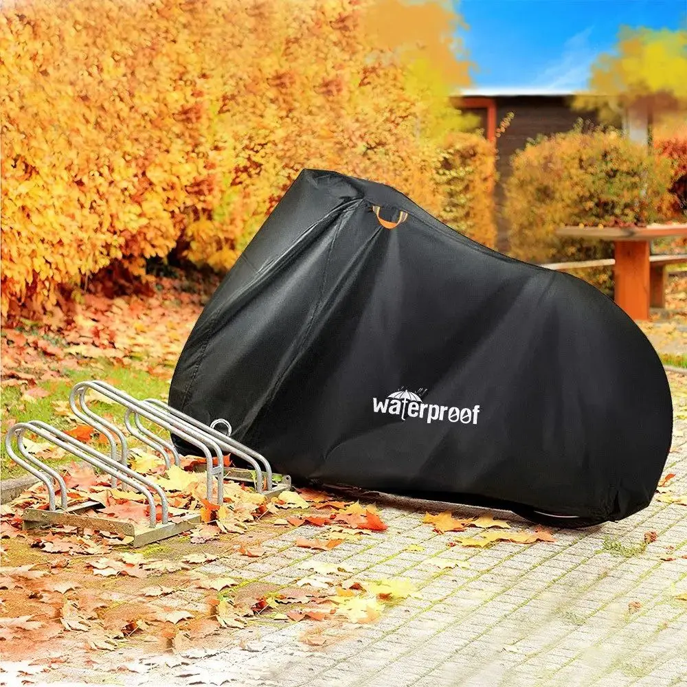 

Outdoor Durable Anti-UV Waterproof for 1/2Bikes Mountain Bike Cover Heavy Duty Bicycle Cover