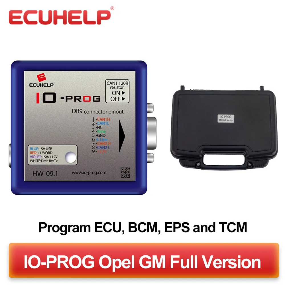

ECUHELP IO-PROG для Opel для GM ECU BCM EPS TCM Программаторный терминал Multi для OBD или on Bench [Полная версия]