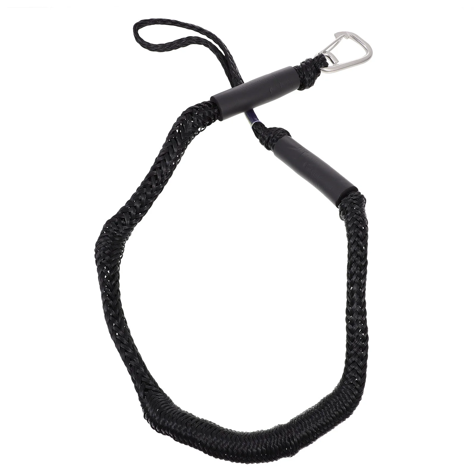 

Elastic Ship Mooring Rope Braid Yacht Dock Line Boat Fixing Tool (Black)