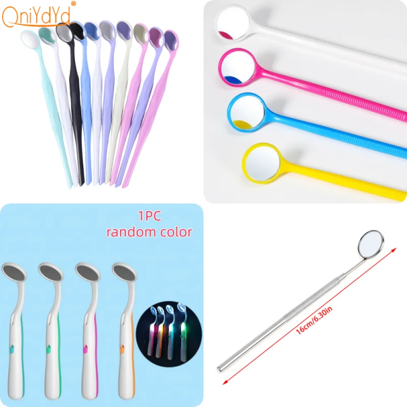 

​1PC Dental Autoclavable Mouth Mirror Single Or Double Sided Multifunction Reflector Mirror Oral Check Tools