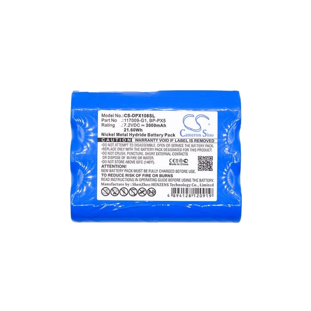 Аккумуляторная батарея Ni-MH для Dranetz 7 2 В 3000 мАч DBPX108 DBPG106 DBPV500 DBPV106 DBPVFLEX DBMP1 117009 -G1