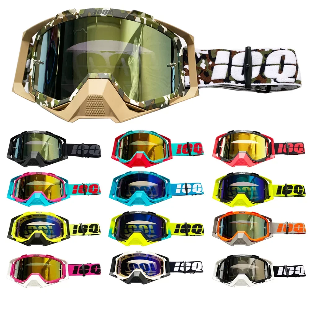 

2021 Newest Motorcycle Sunglasses Motocross Safety Protective MX Night Vision Helmet Goggles Driver Driving Glasses