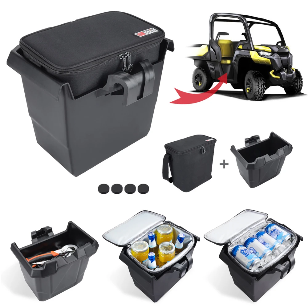 Center Underseat Storage Bin Cooler Box for Can Am Defender Max HD5 HD6 HD8 HD10 2016-2022 715003446