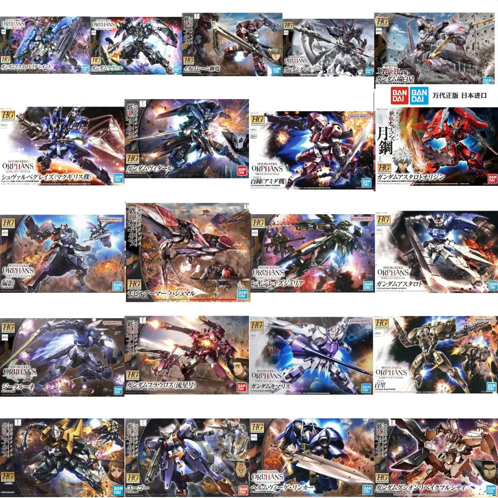 Фото Bandai Gundam Model Kit HG IBO Bae Barbatos Lupus Rex Gusion Rebake Flauros Ryusei Go Kimaris Vidar Gunpla Аниме Фигурки №1