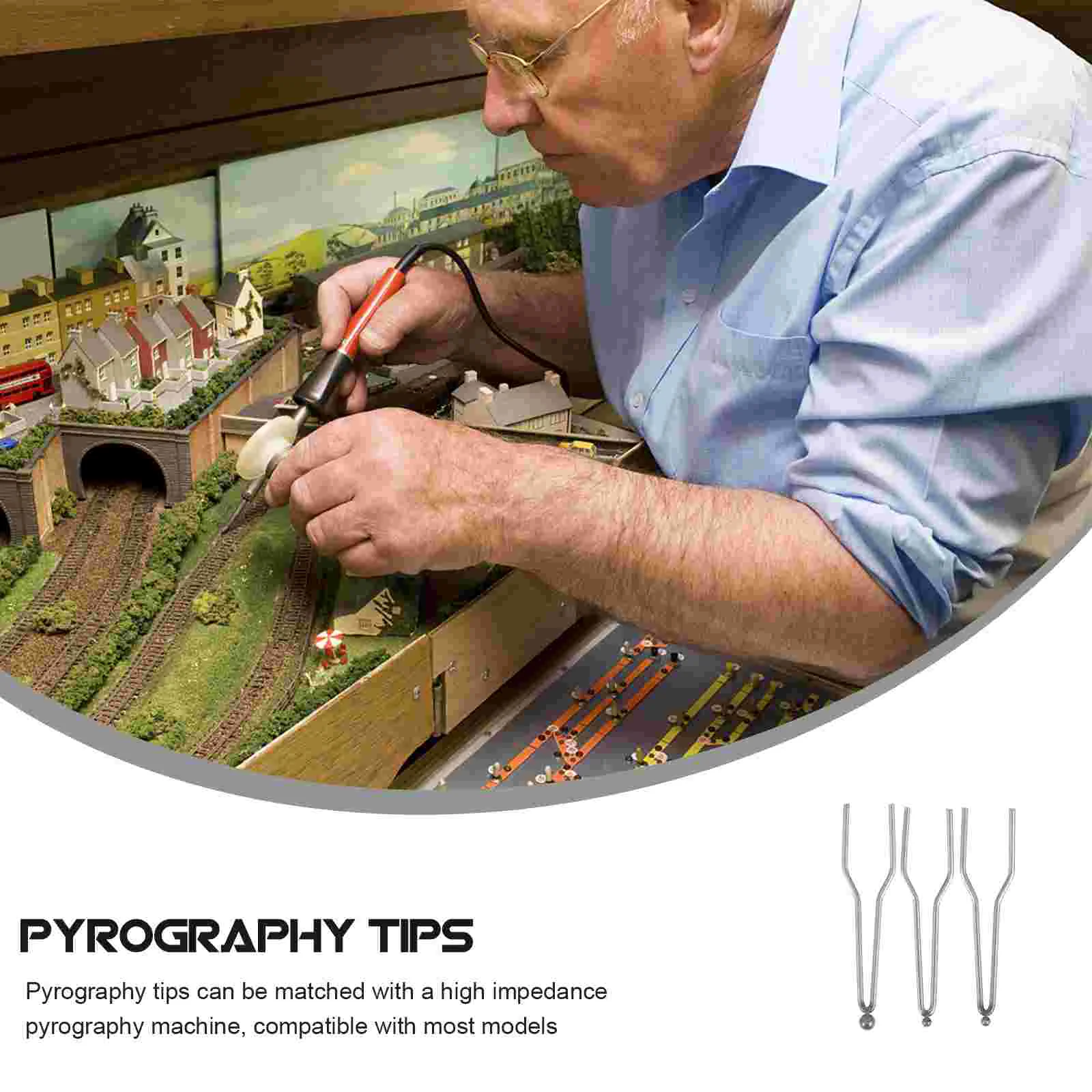 3 шт. наконечник для пирографии наконечники проволоки нагревательные инструмент