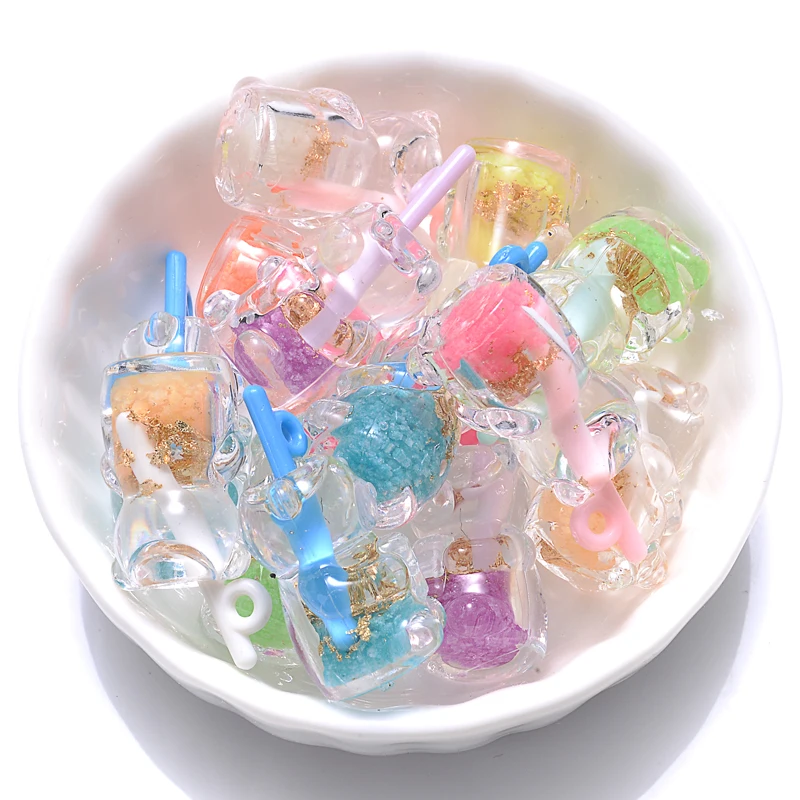 10 шт. подвеска в виде медведя из смолы |