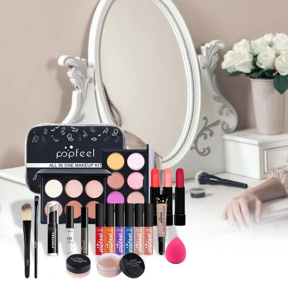 

Makeup Tool Kits 21Pcs/Set Makeup Set Professional Fashion Beauty Tool Full Set Cosmetics Makeup Tools & Accessories