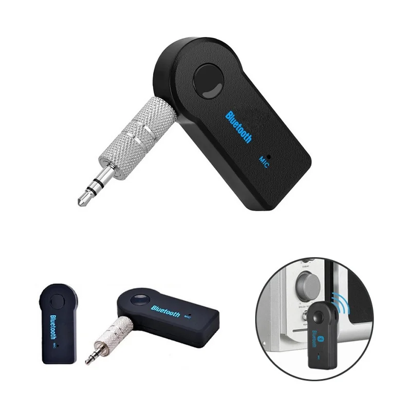 

2 In 1 Wireless Bluetooth-compatible Receiver Transmitter Adapter For Car Music Audio Aux A2dp Headphone Reciever Handsfree